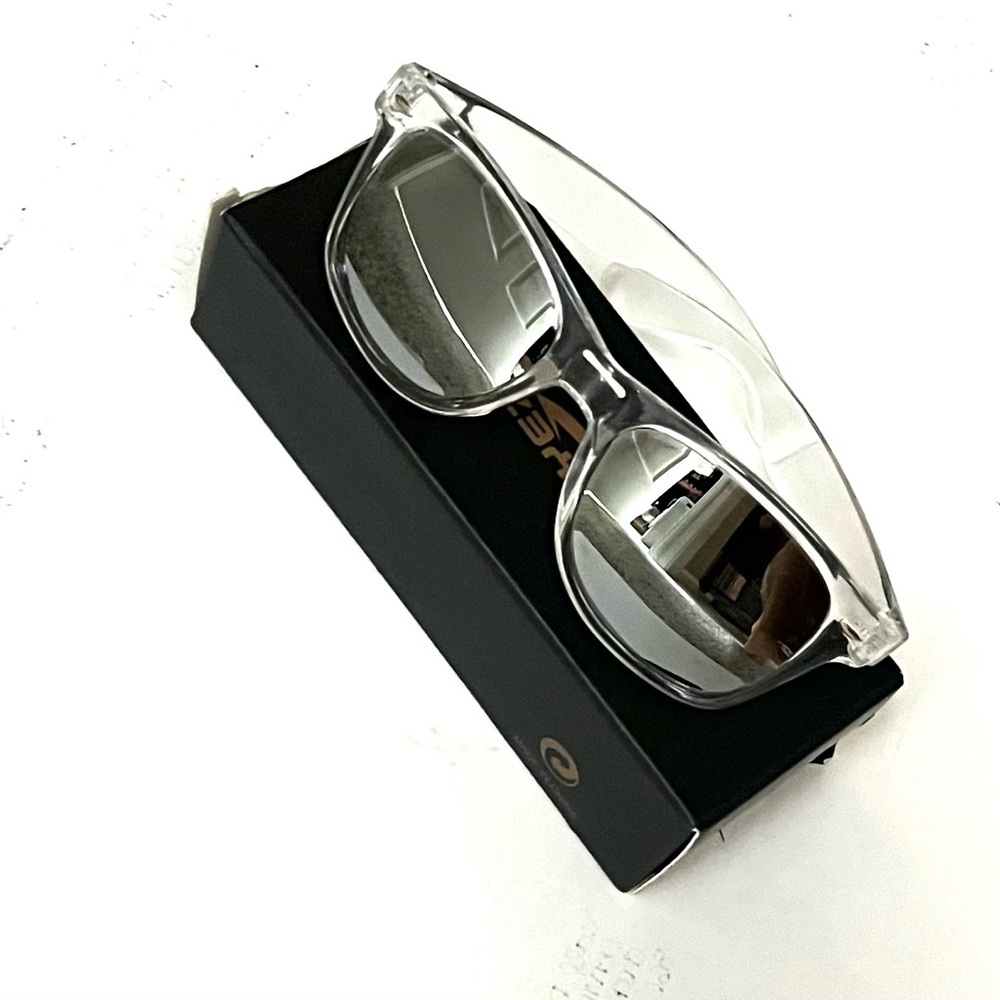 Palm Harbor Optics premium unisex mirror Clear frame Sunglasses unisex - Picture 3 of 4
